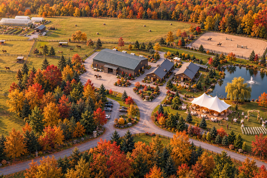 The Elysian Center campus grounds